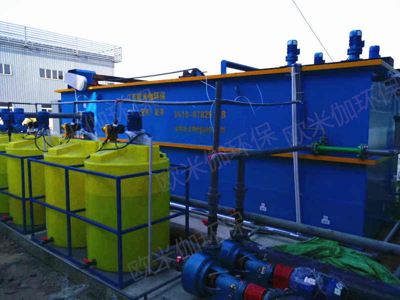 平流式溶氣氣浮設(shè)備廠家發(fā)貨日記